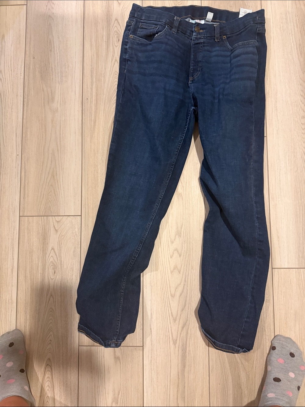 Women's Straight-Leg Jeans in Deep Indigo